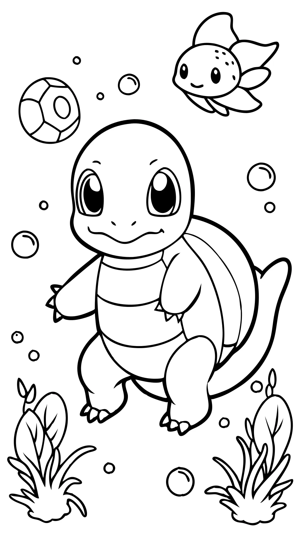 squirtle coloring pages